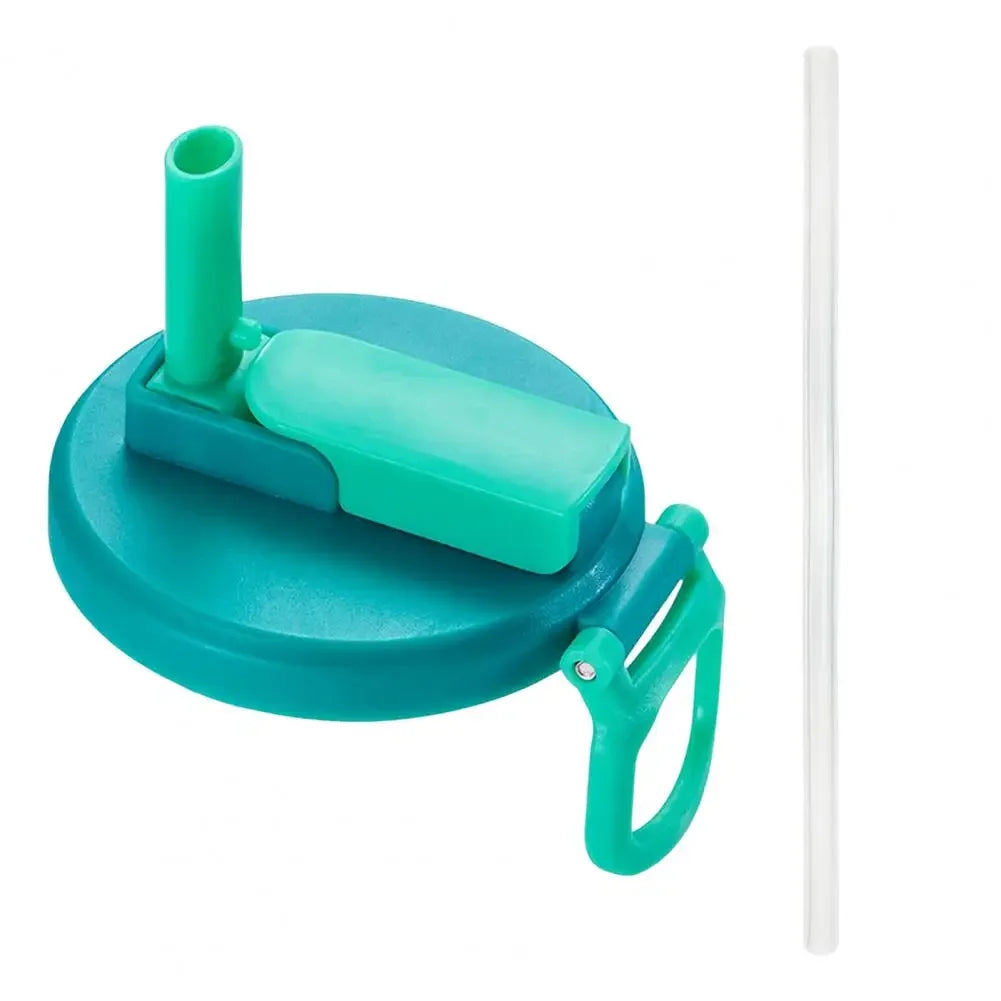 Can Seal Cover Contrasting Color Silicone Soda Lids With Straws Portable Beverage Tank Cover
