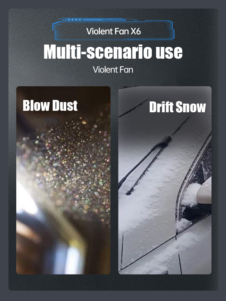 X6/X9 1.4WRPM/30WRPM Turbofan Dust Cleaner Infinite Rechargeable Powerful Dust Blower