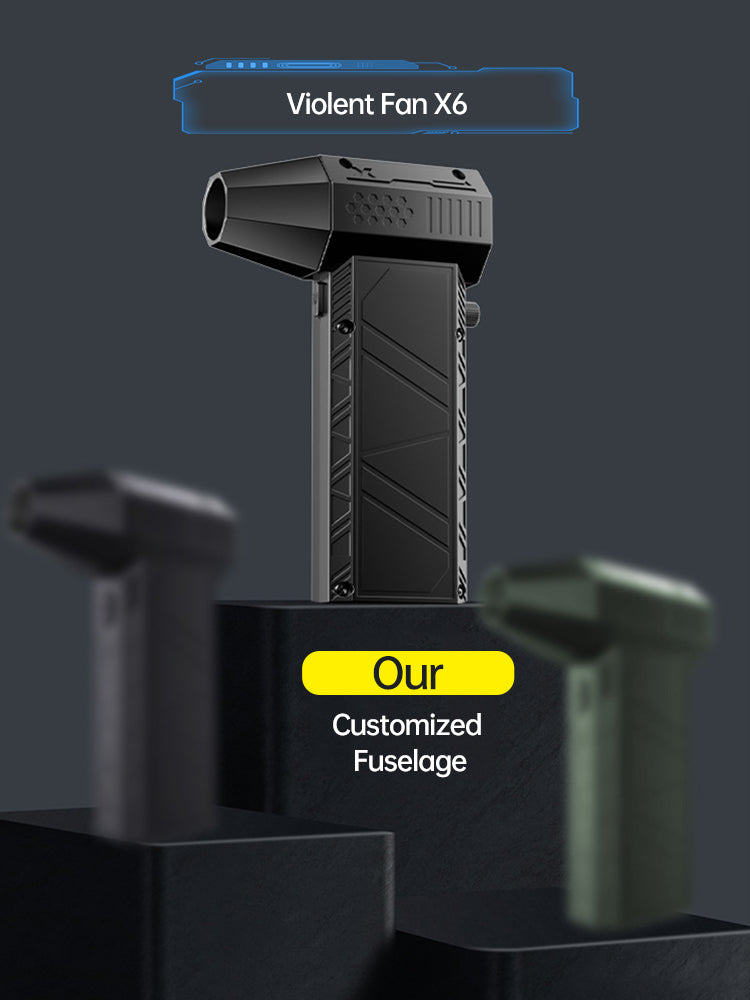 X6/X9 1.4WRPM/30WRPM Turbofan Dust Cleaner Infinite Rechargeable Powerful Dust Blower