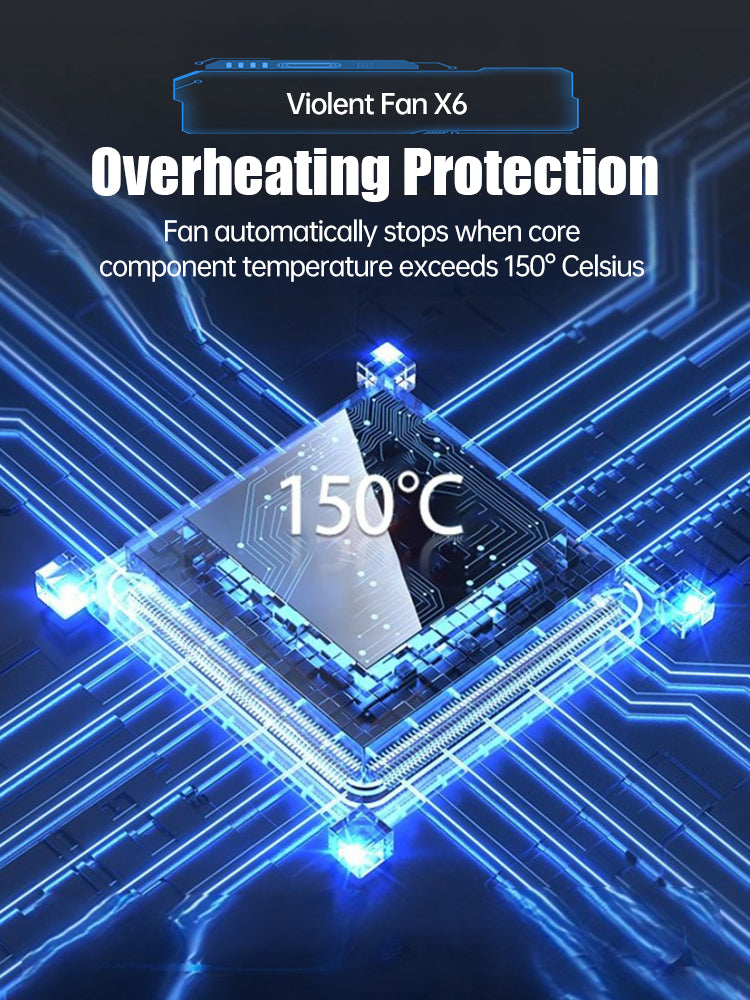 X6/X9 1.4WRPM/30WRPM Turbofan Dust Cleaner Infinite Rechargeable Powerful Dust Blower