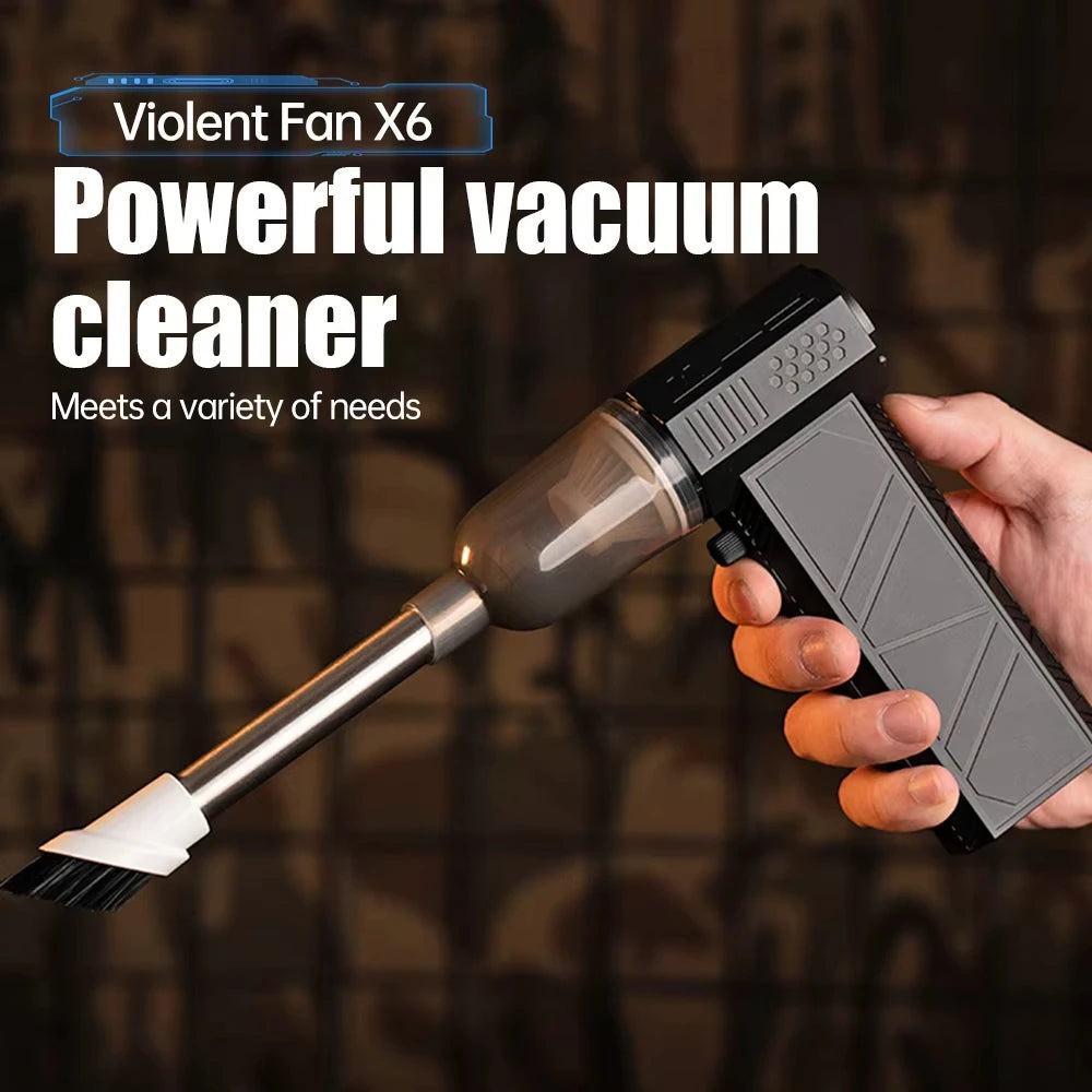 X6/X9 1.4WRPM/30WRPM Turbofan Dust Cleaner Infinite Rechargeable Powerful Dust Blower