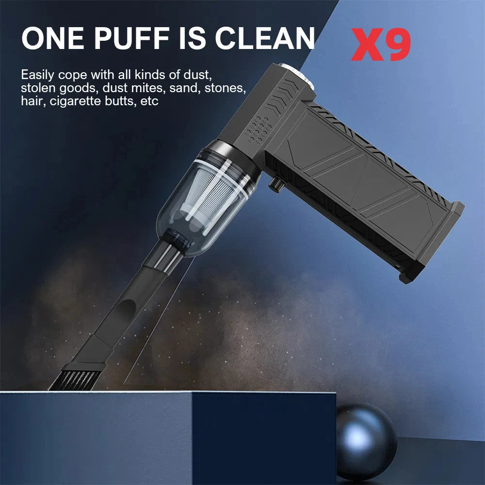 X6/X9 1.4WRPM/30WRPM Turbofan Dust Cleaner Infinite Rechargeable Powerful Dust Blower