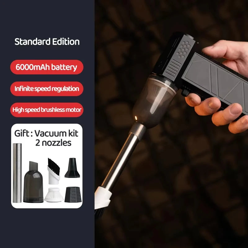 X6/X9 1.4WRPM/30WRPM Turbofan Dust Cleaner Infinite Rechargeable Powerful Dust Blower
